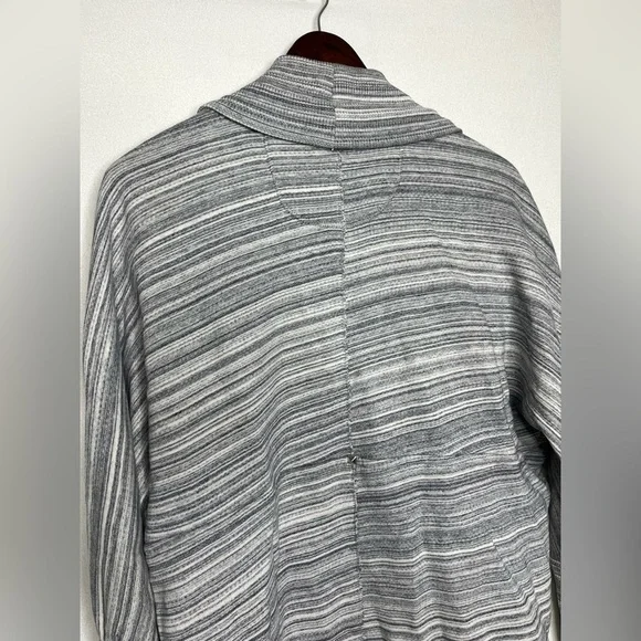 Aritzia Wilfred Diderot Open Front Cocoon Cardigan Light Heathered Grey Size XS - Picture 9 of 14